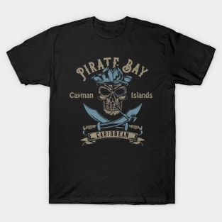 Pirate Bay Skull Design T-Shirt